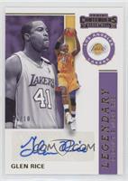 Glen Rice #/10