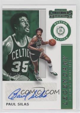 2019-20 Panini Contenders - Legendary Contenders Autographs #LC-PSL - Paul Silas /199