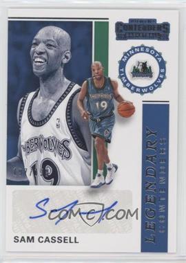 2019-20 Panini Contenders - Legendary Contenders Autographs #LC-SCL - Sam Cassell /199