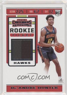 2019-20 Panini Contenders - Rookie Ticket Swatches #RTS-DAH - De'Andre Hunter