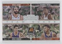 Ricky Rubio, Deandre Ayton, Devin Booker, Cameron Johnson #/25