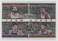 Ricky Rubio, Deandre Ayton, Devin Booker, Cameron Johnson