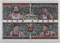 Ricky Rubio, Deandre Ayton, Devin Booker, Cameron Johnson