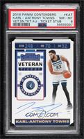 Karl-Anthony Towns [PSA 8 NM‑MT] #/32