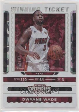 2019-20 Panini Contenders - Winning Ticket - Cracked Ice #24 - Dwyane Wade /25