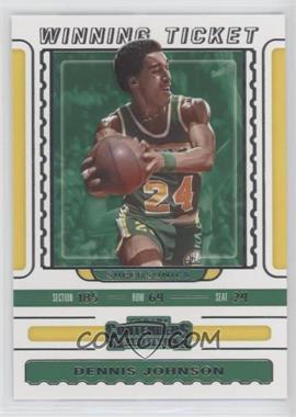 2019-20 Panini Contenders - Winning Ticket #18 - Dennis Johnson