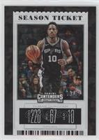 Season Ticket Variation - DeMar DeRozan (Black Jersey) #/23