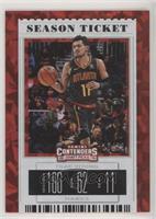 Season Ticket - Trae Young (Black Jersey) #/23