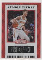 Season Ticket Variation - Kevin Huerter (White Jersey) #/15