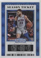 Season Ticket - Blake Griffin (Grey Jersey) #/15