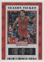 Season Ticket Variation - Trae Young (Red Jersey) #/15