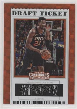 2019-20 Panini Contenders Draft Picks - [Base] - Draft Ticket Hyper #13.1 - Deandre Ayton (PHX Jersey) /75