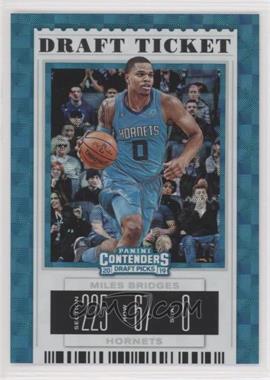 2019-20 Panini Contenders Draft Picks - [Base] - Draft Ticket Hyper #43.2 - Variation - Miles Bridges (Blue Jersey) /75