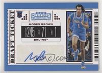 College Ticket - Moses Brown