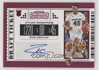 College Ticket - Zylan Cheatham