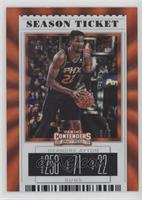 Season Ticket - Deandre Ayton (PHX Jersey) #/5