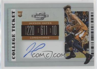 2019-20 Panini Contenders Draft Picks - [Base] - Optic #60 - RPS College Ticket - Jaxson Hayes