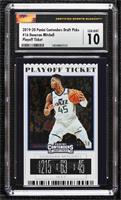 Donovan Mitchell (White Jersey) [CSG 10 Gem Mint] #/18