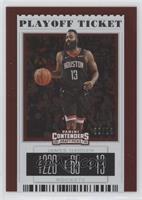 James Harden (Black Jersey) #/18