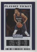 Kevin Knox II (Blue Jersey) #/18