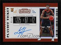 RPS College Ticket Variation B - De'Andre Hunter #/18