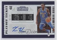 College Ticket - Kris Wilkes #/18