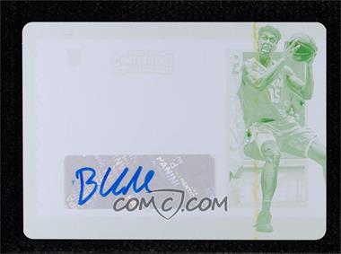 2019-20 Panini Contenders Draft Picks - [Base] - Printing Plate Yellow #71.1 - RPS College Ticket - Brandon Clarke /1