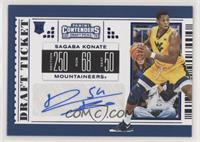 College Ticket - Sagaba Konate