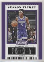 Season Ticket - De'Aaron Fox (Purple Jersey)