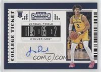 College Ticket - Jordan Poole