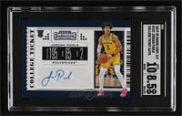 College Ticket - Jordan Poole [SGC 8.5 NM/Mt+]