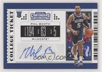 College Ticket - Phil Booth