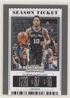 Season Ticket Variation - DeMar DeRozan (Black Jersey)