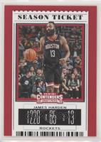 Season Ticket - James Harden (Black Jersey)