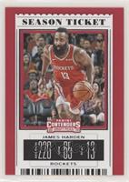 Season Ticket Variation - James Harden (Red Jersey)