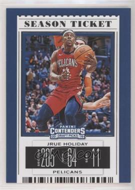 2019-20 Panini Contenders Draft Picks - [Base] #23.1 - Season Ticket - Jrue Holiday (Red Jersey)