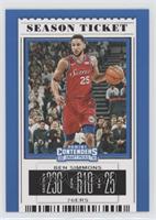 Season Ticket - Ben Simmons (Red Jersey)