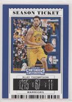 Season Ticket - Klay Thompson (Gold Jersey)