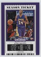 Season Ticket - Kobe Bryant (Purple Jersey)