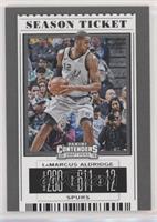 Season Ticket - LaMarcus Aldridge (Grey Jersey)