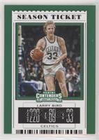 Season Ticket - Larry Bird (White Jersey)