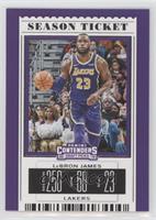 Season Ticket - LeBron James (Purple Jersey)