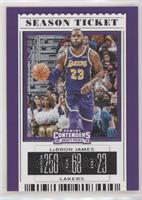 Season Ticket - LeBron James (Purple Jersey)