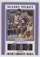 Season Ticket - Magic Johnson (Purple Jersey)