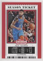 Season Ticket - Paul George (Blue Jersey)