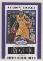 Season Ticket Variation - Shaquille O'Neal (Gold Jersey)