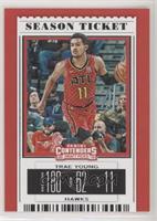 Season Ticket Variation - Trae Young (Red Jersey)