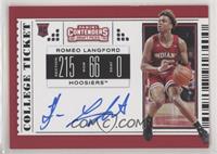 RPS College Ticket Variation A - Romeo Langford