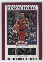 Season Ticket - Collin Sexton (Red Jersey) [Good to VG‑EX]