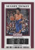 Season Ticket Variation - Collin Sexton (Orange and Blue Jersey)